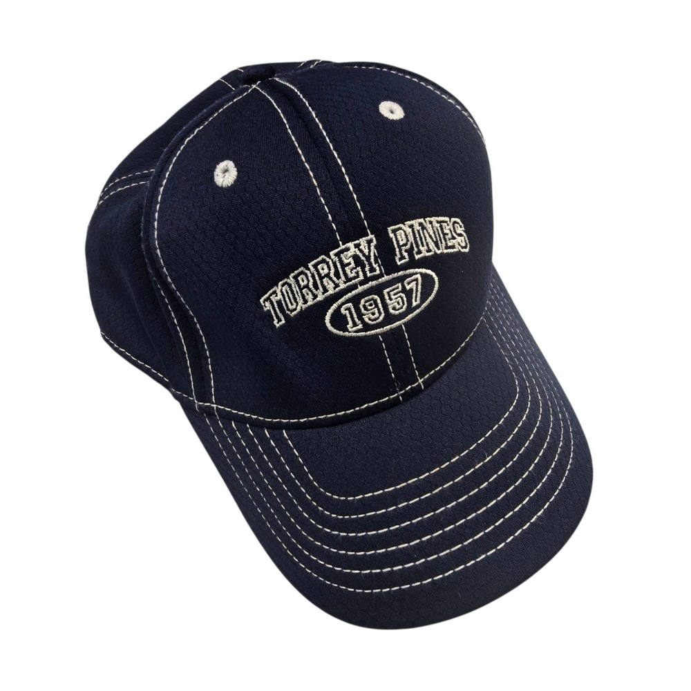 Ahead Special Edition Torrey Pines Golf Course Hat Cap Classic Cut Navy One Size